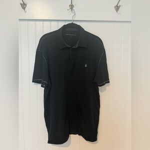 John Varvatos Black Polo Shirt
Men’s Large